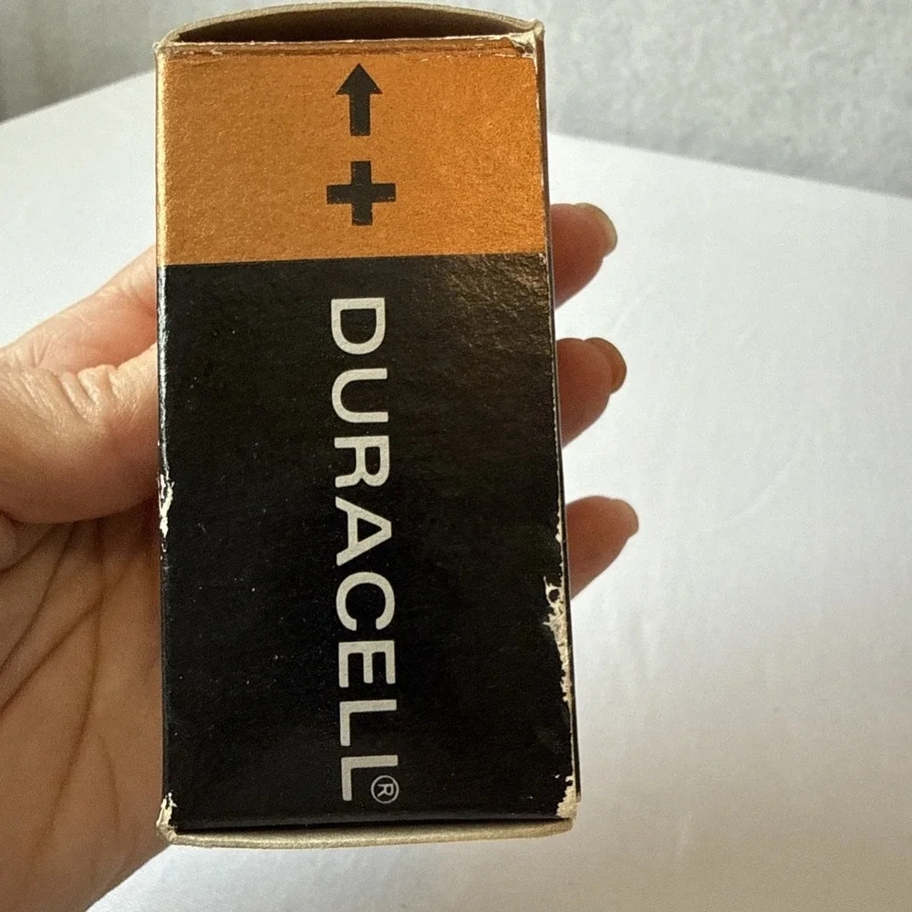 Vtg 1976 Avon Duracell Battery Decanter Super Charge Everest Aftershave Full Box
